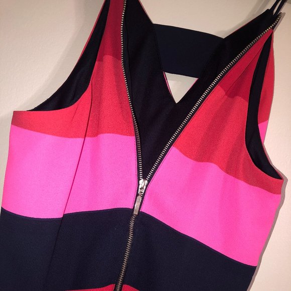 Express Color Block Zipper Back Cami Size XS - Picture 4 of 5